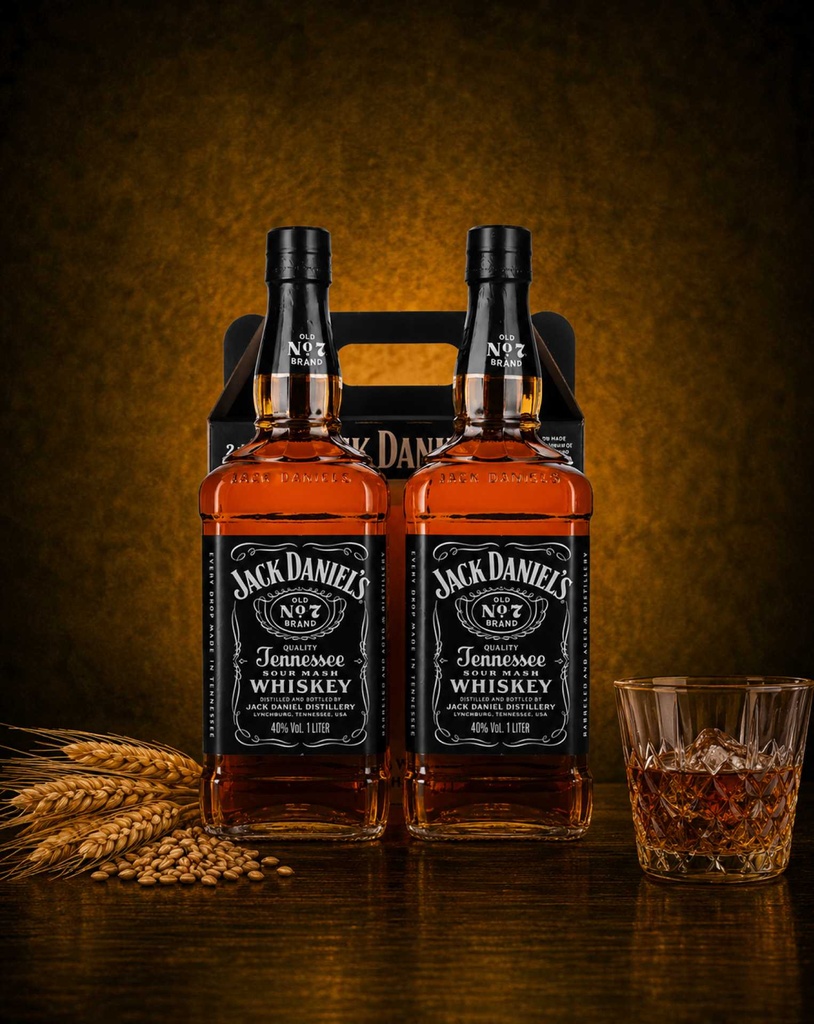 Jack Daniels 6(2x1L) Twinpack