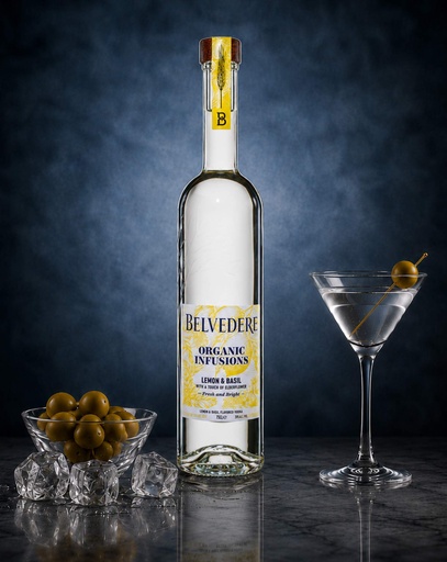 Belvedere Organic Lemon & Basil